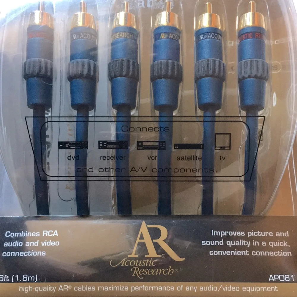 NEW RCA Audio Video Cable